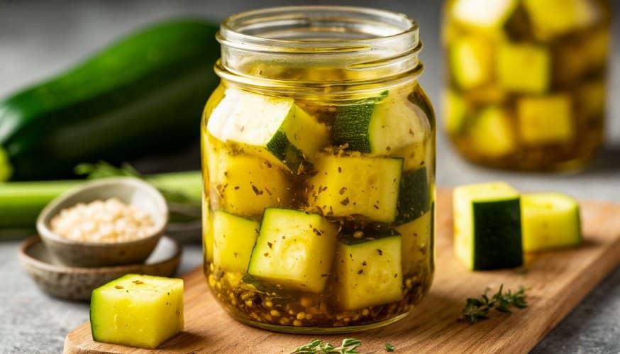 маринованные кабачки как грибы