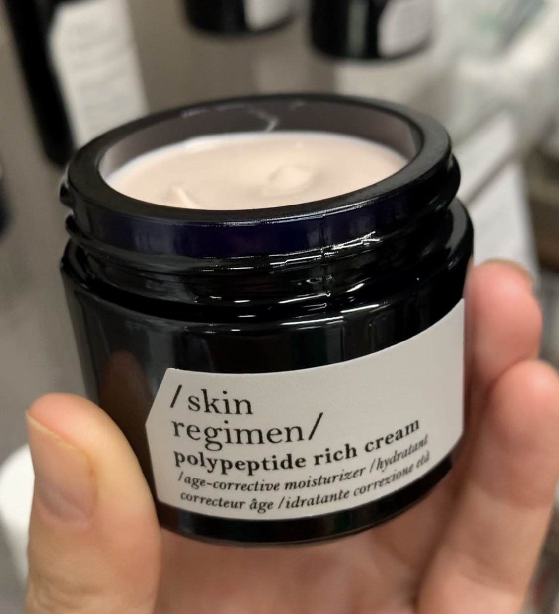 skin regimen polypeptide rich cream