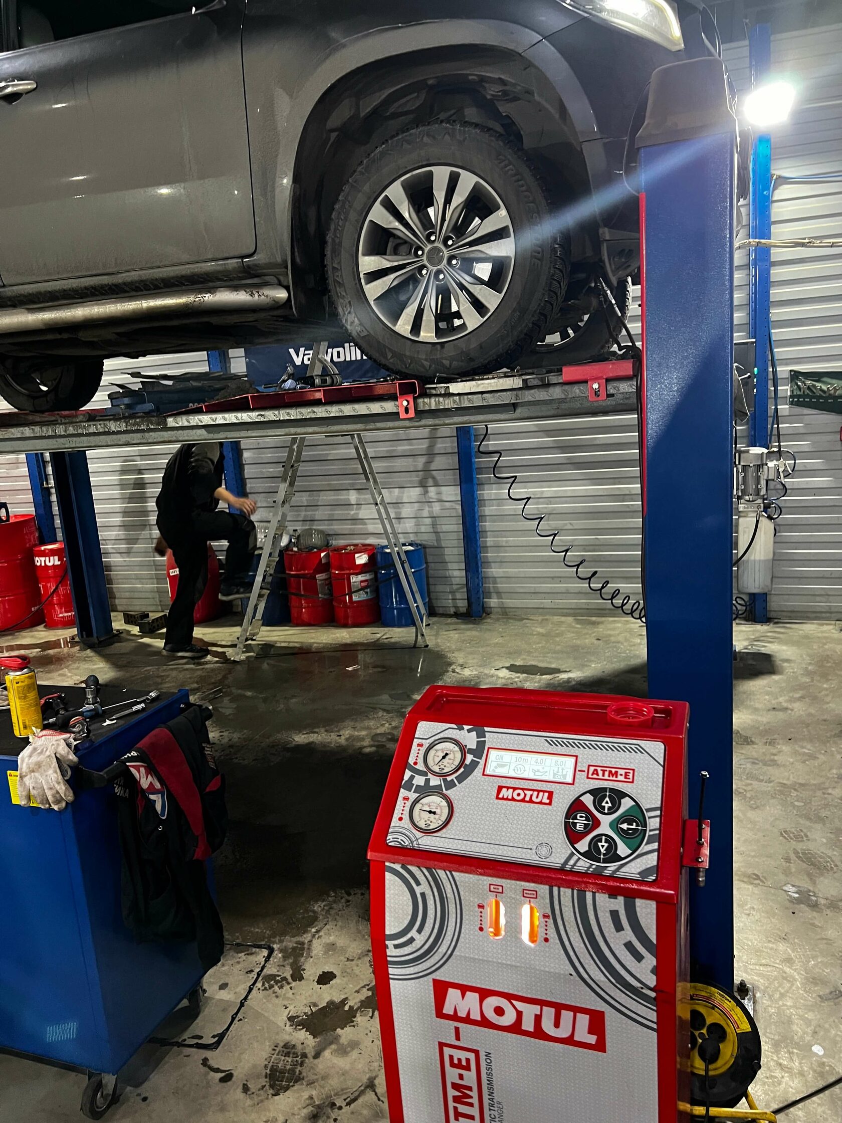 Результат обслуживания АКПП в Motul Team