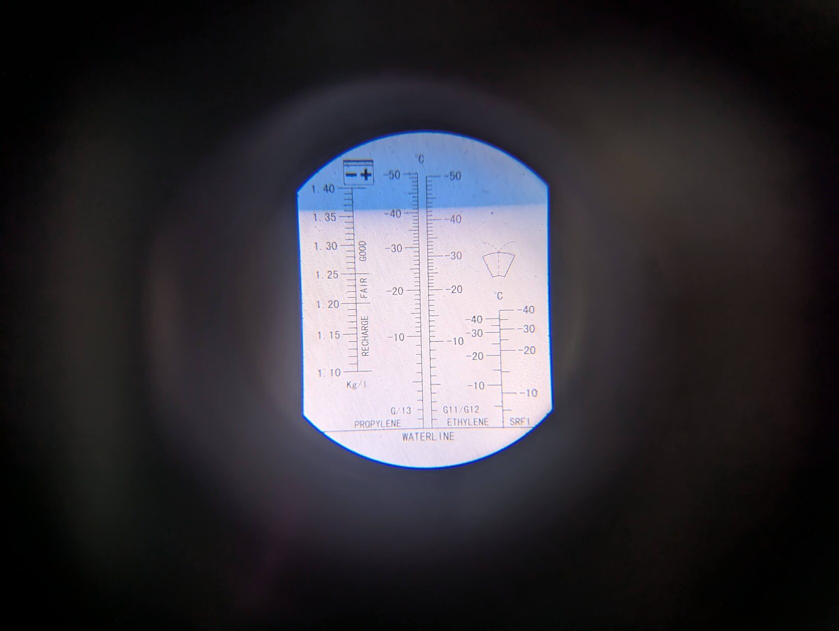 Контроль плотности антифриза Mazda CX5