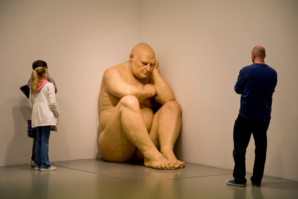 Реалистичные скульптуры Рона Мьюека