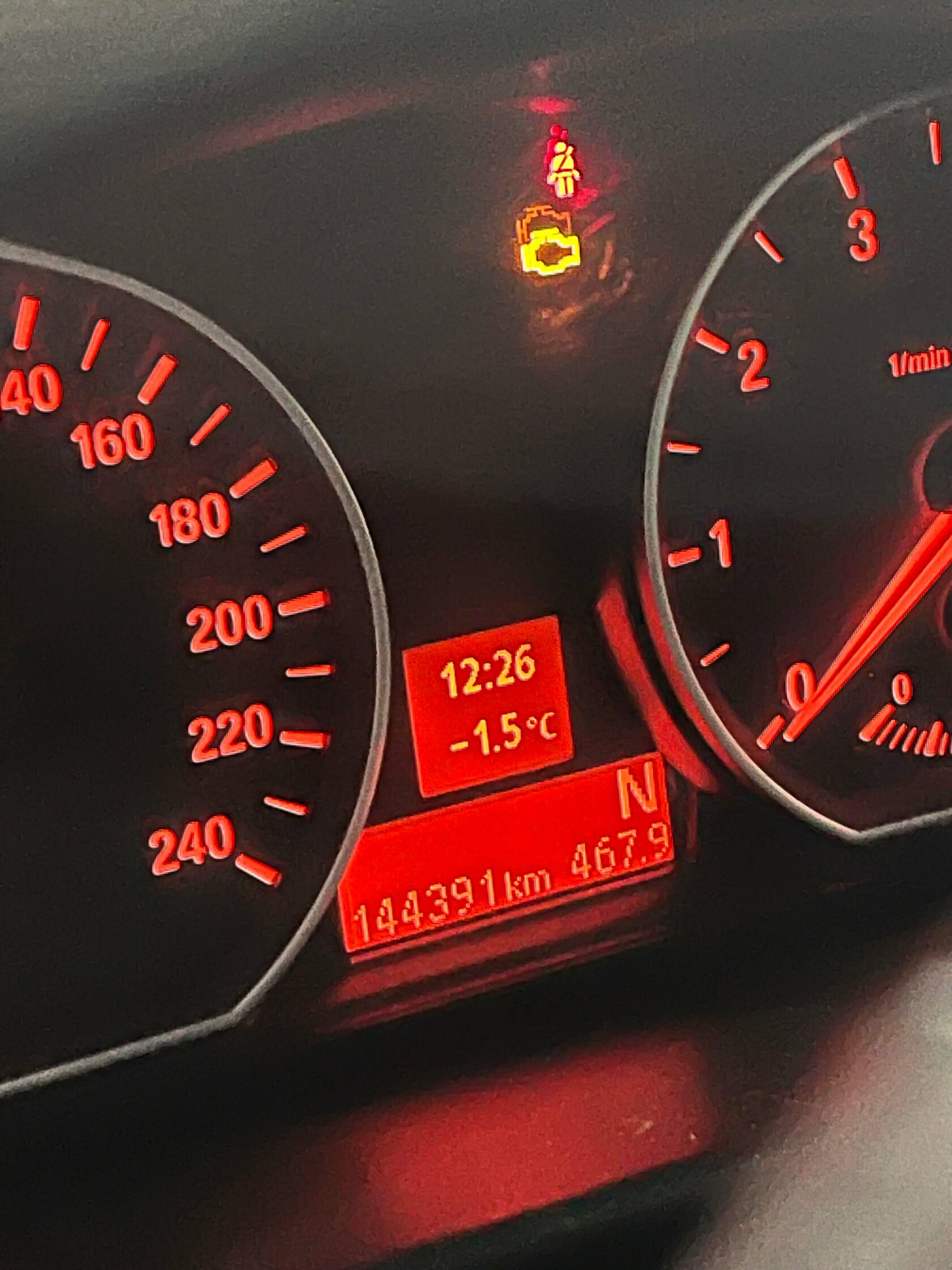 Фиксация пробега BMW 116i