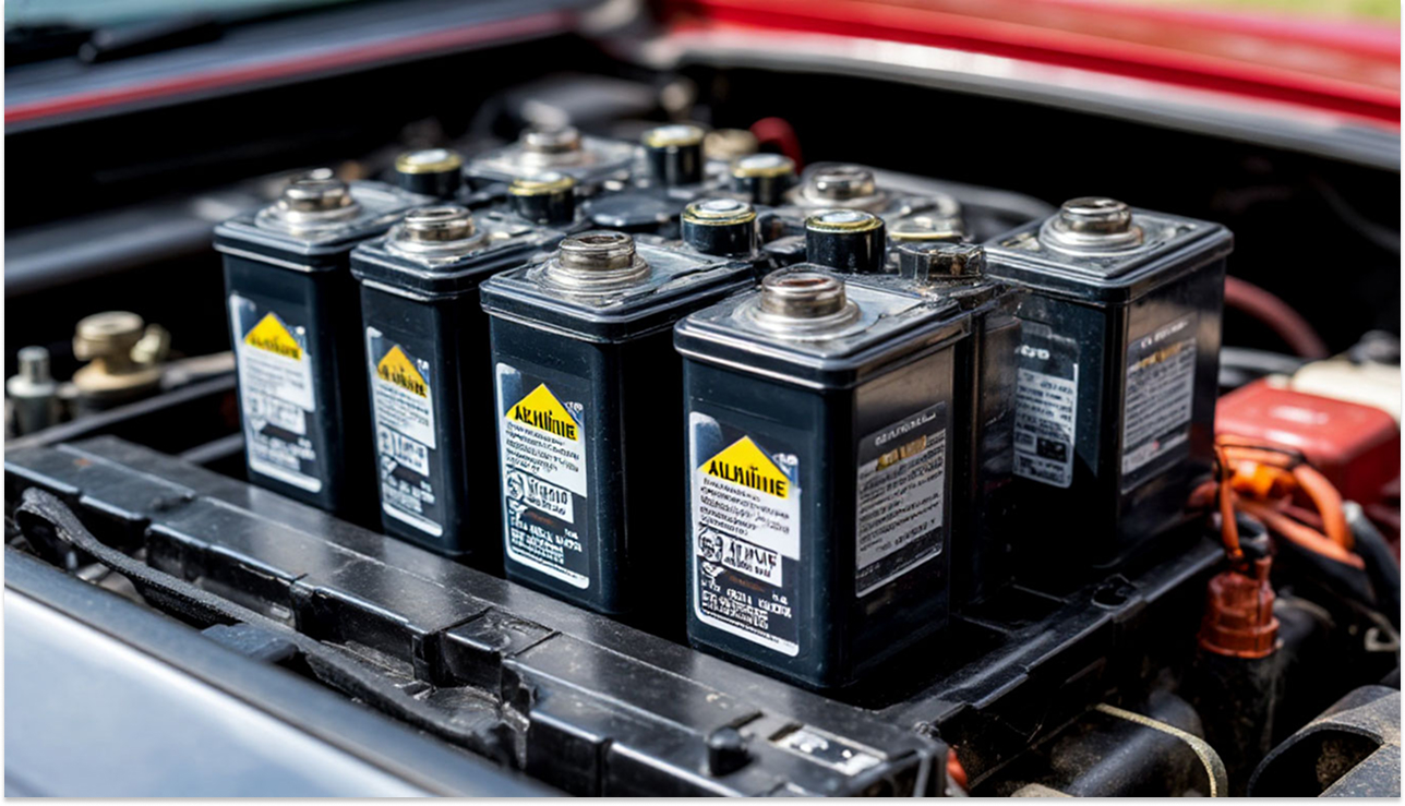 Щелочные аккумуляторы для автомобилей