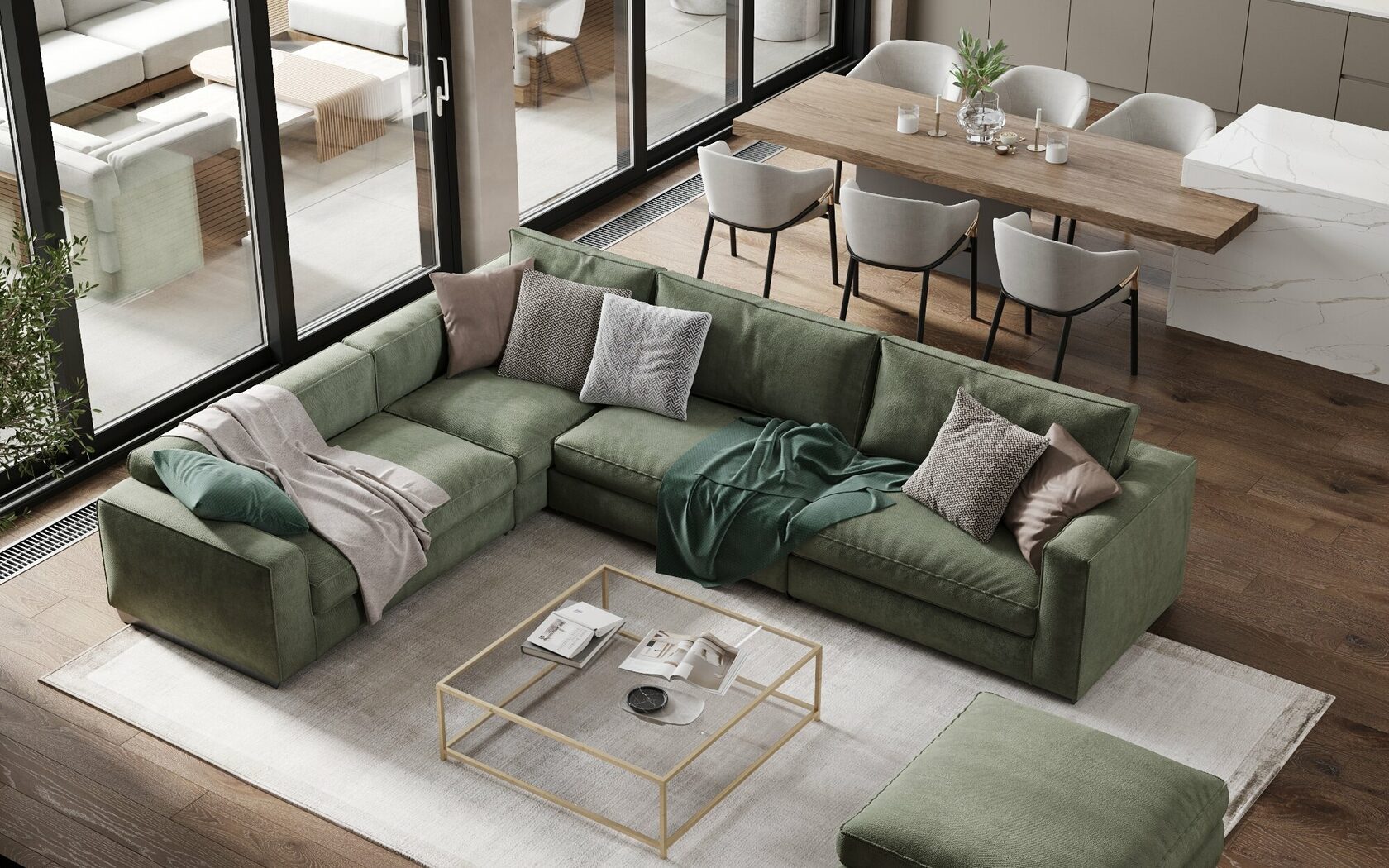 Крымска домокомплекты интерьер