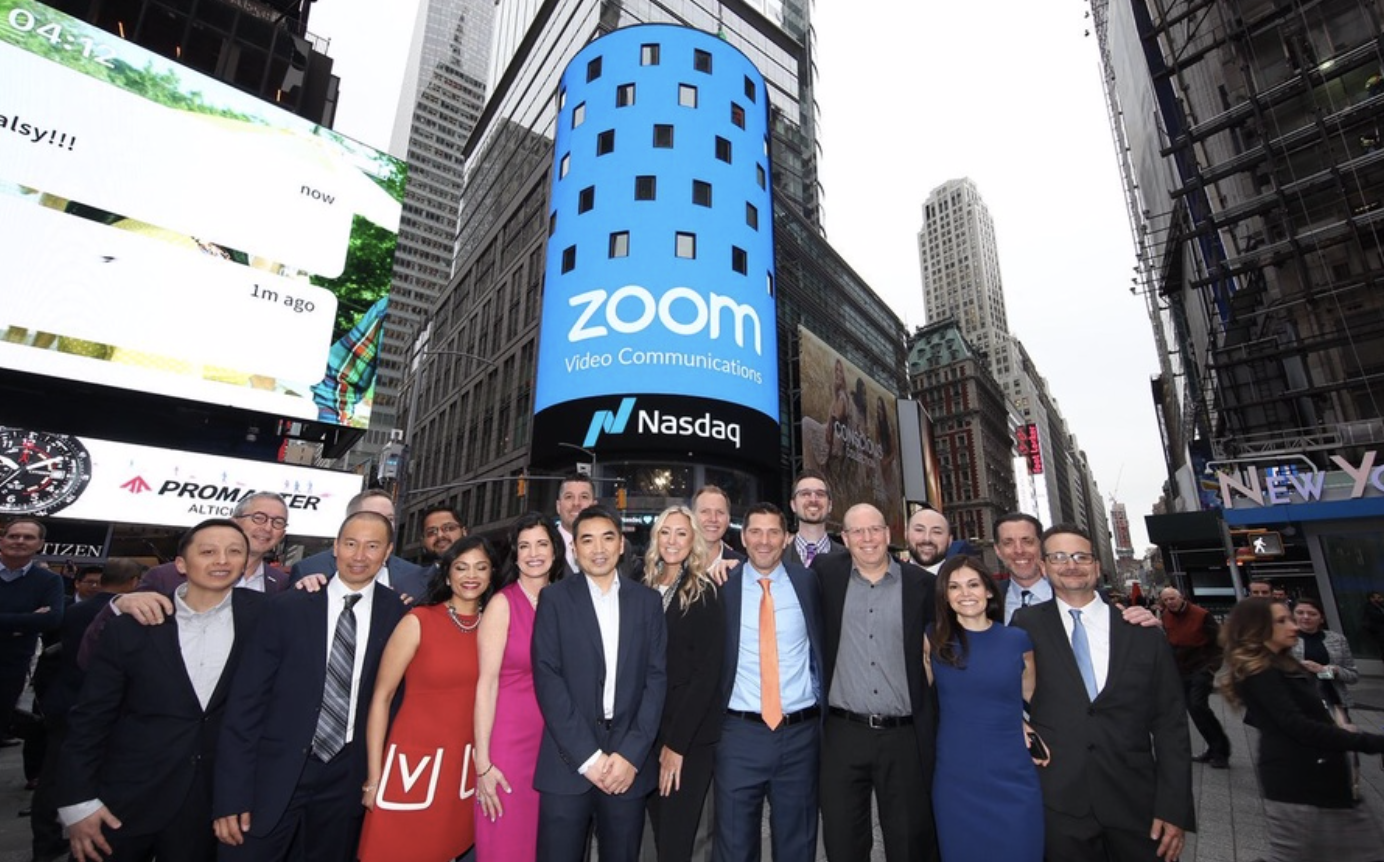 Forbes feature about Zoom and cancelling in-person meetings