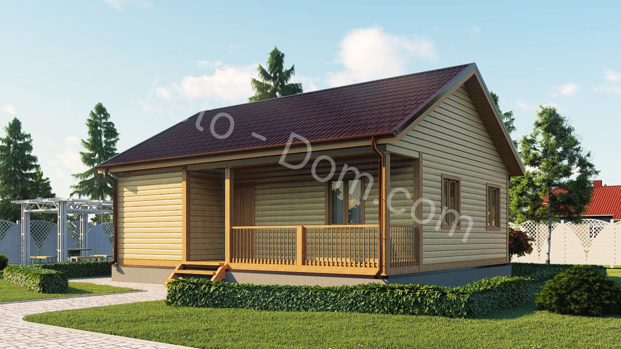 дом из бруса