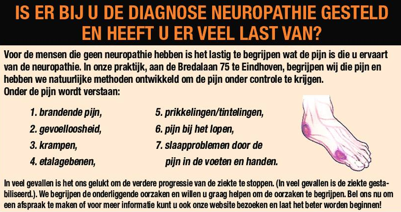 Neuropathie Behandelen