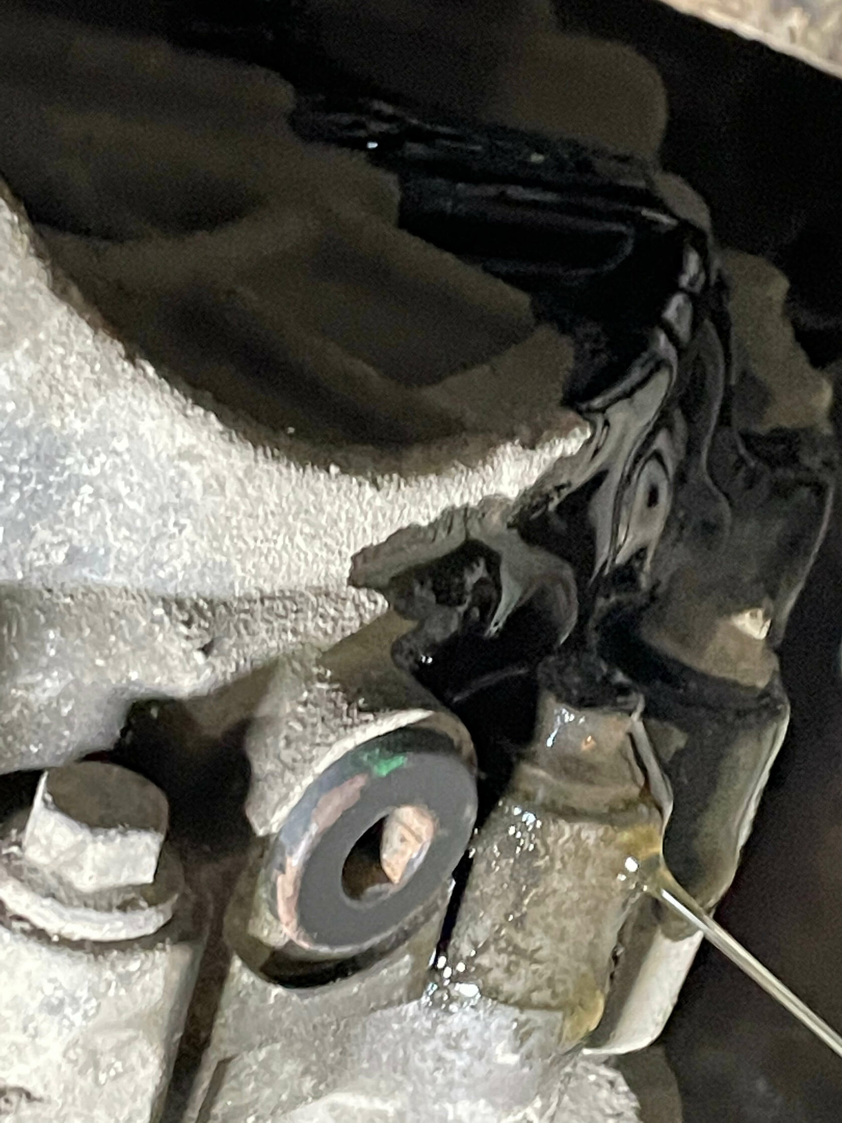 Контроль уровня масла при 35-65 градусах