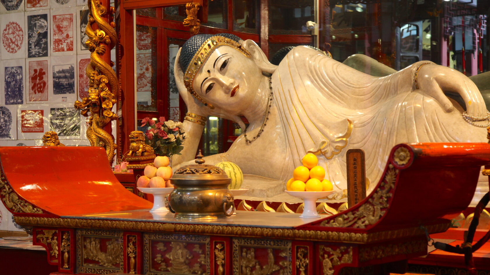 Храм Нефритового Будды. Шанхай. Китай