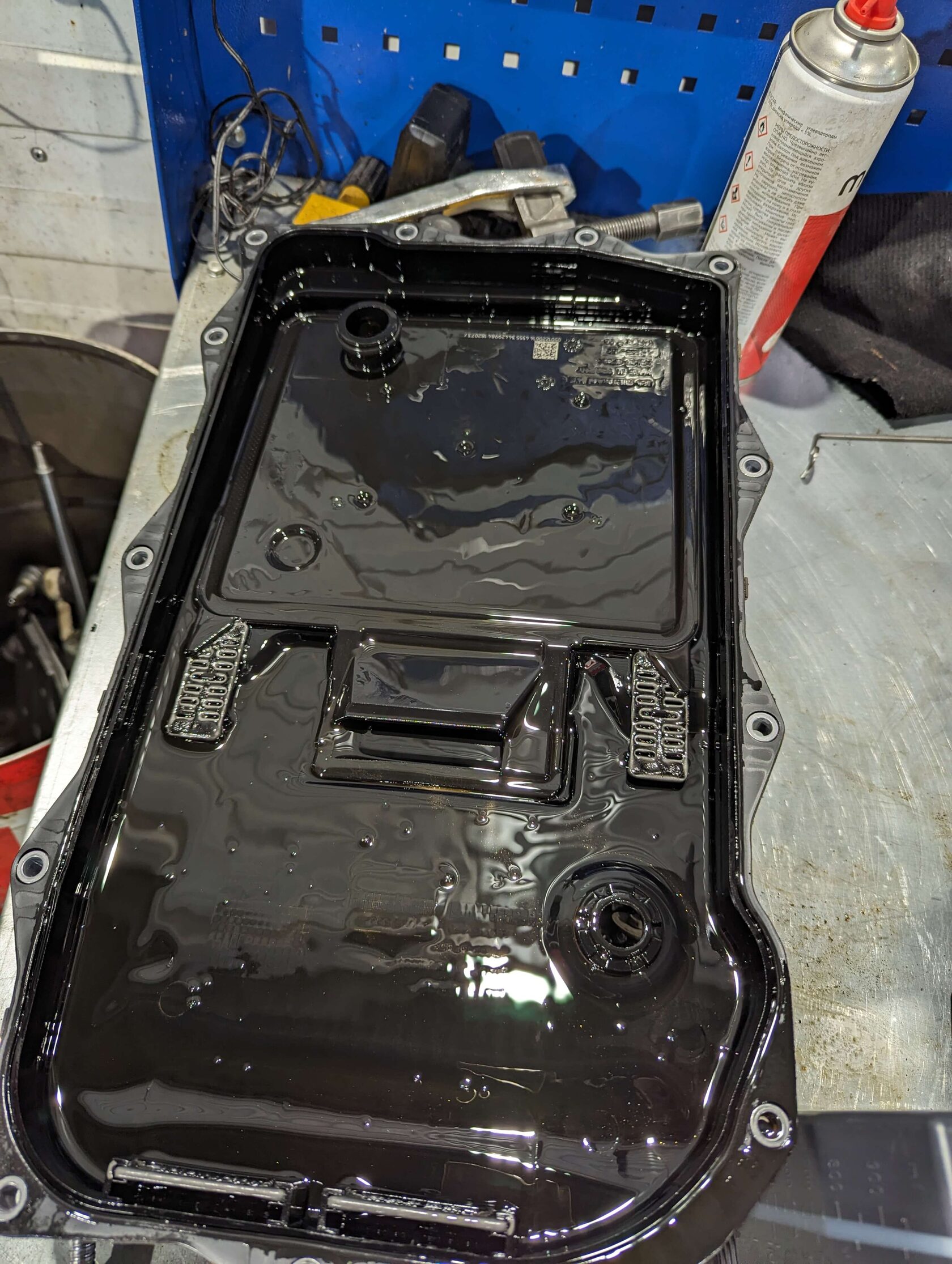 Состояние магнитов в поддоне ZF 8hp