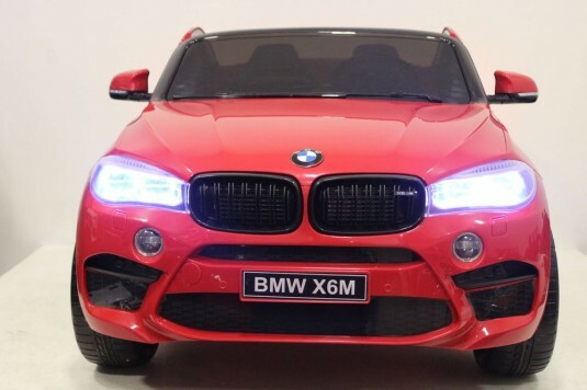 Детский электромобиль BMW x6m двухместный