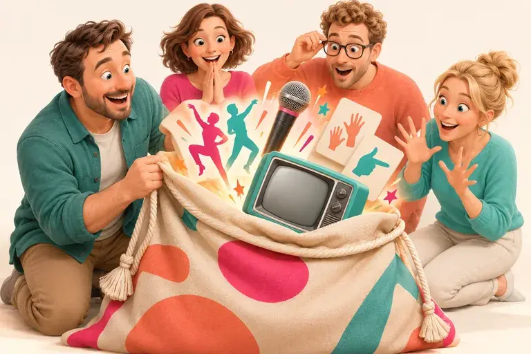 Тематическая иллюстрация к игре КОТ В МЕШКЕ