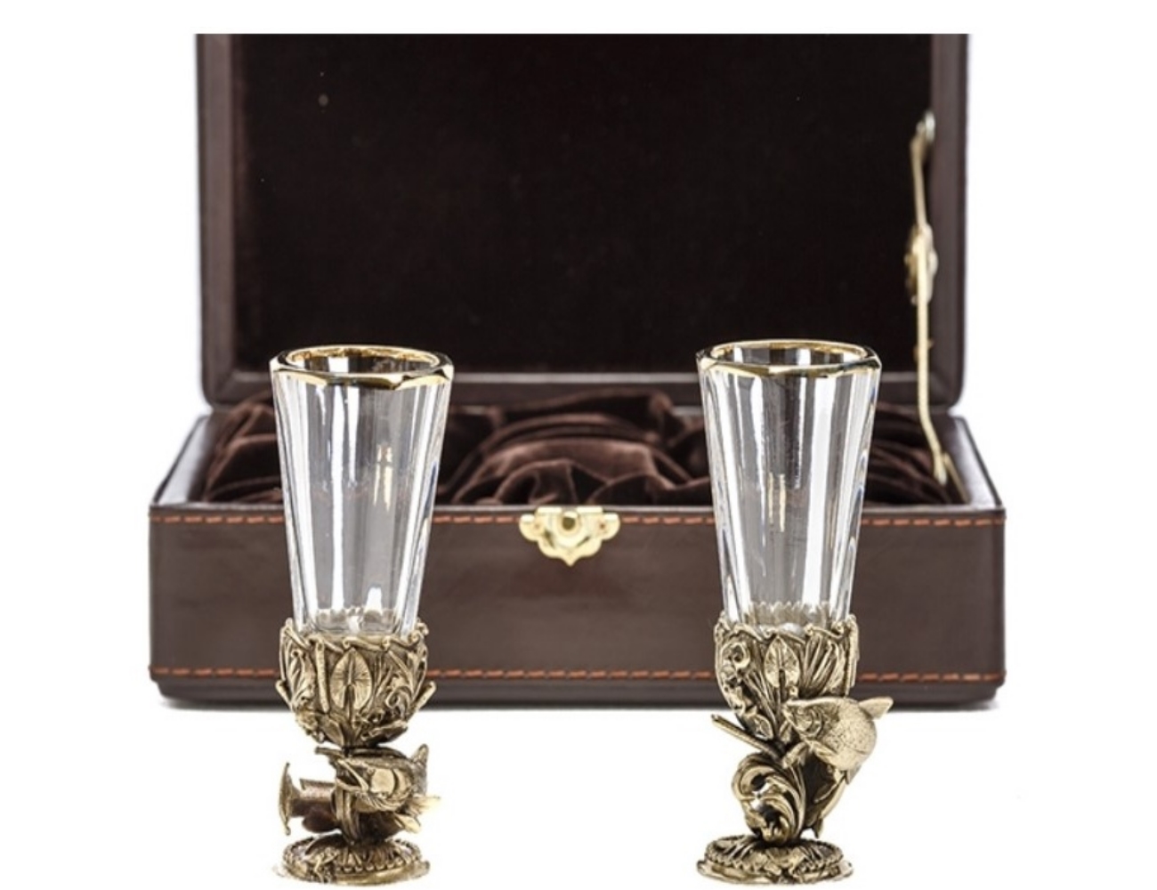 Подарочные рюмки "рыбы" для начальника