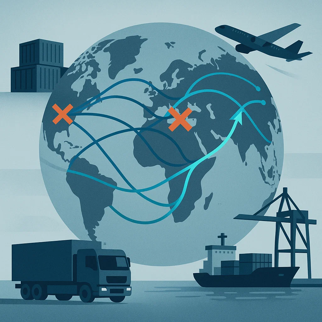 Санкции и логистика: коррекция маршру