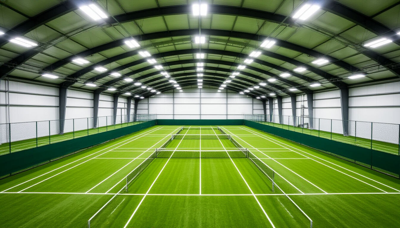 Закрытые теннисные корты в Москве