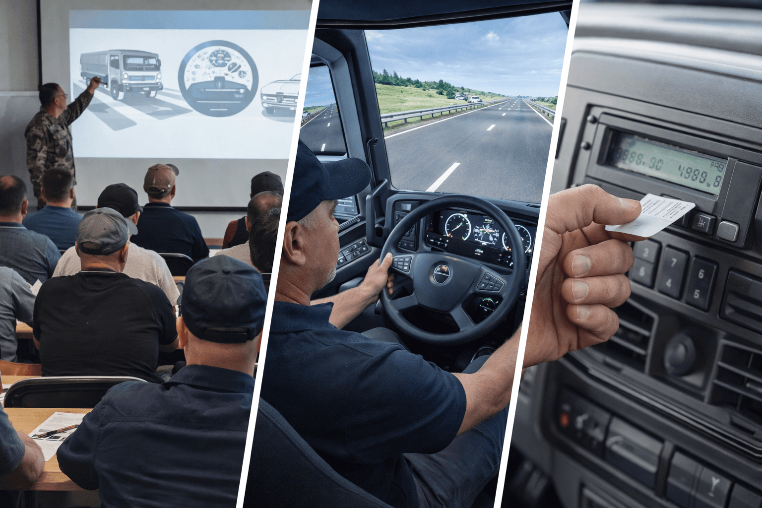 Правила підготовки професійних водіїв