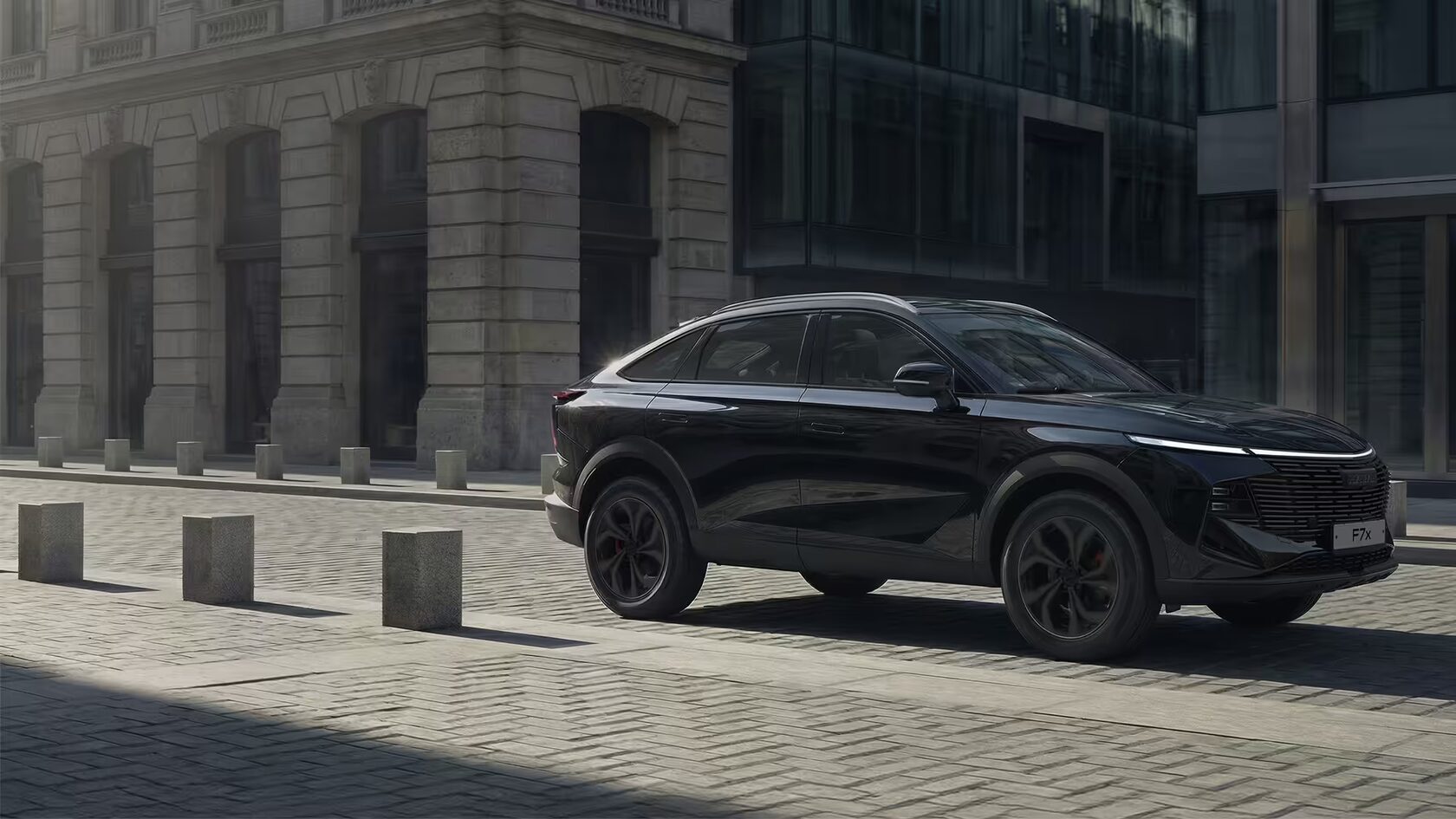 HAVAL H3 на горной дороге
