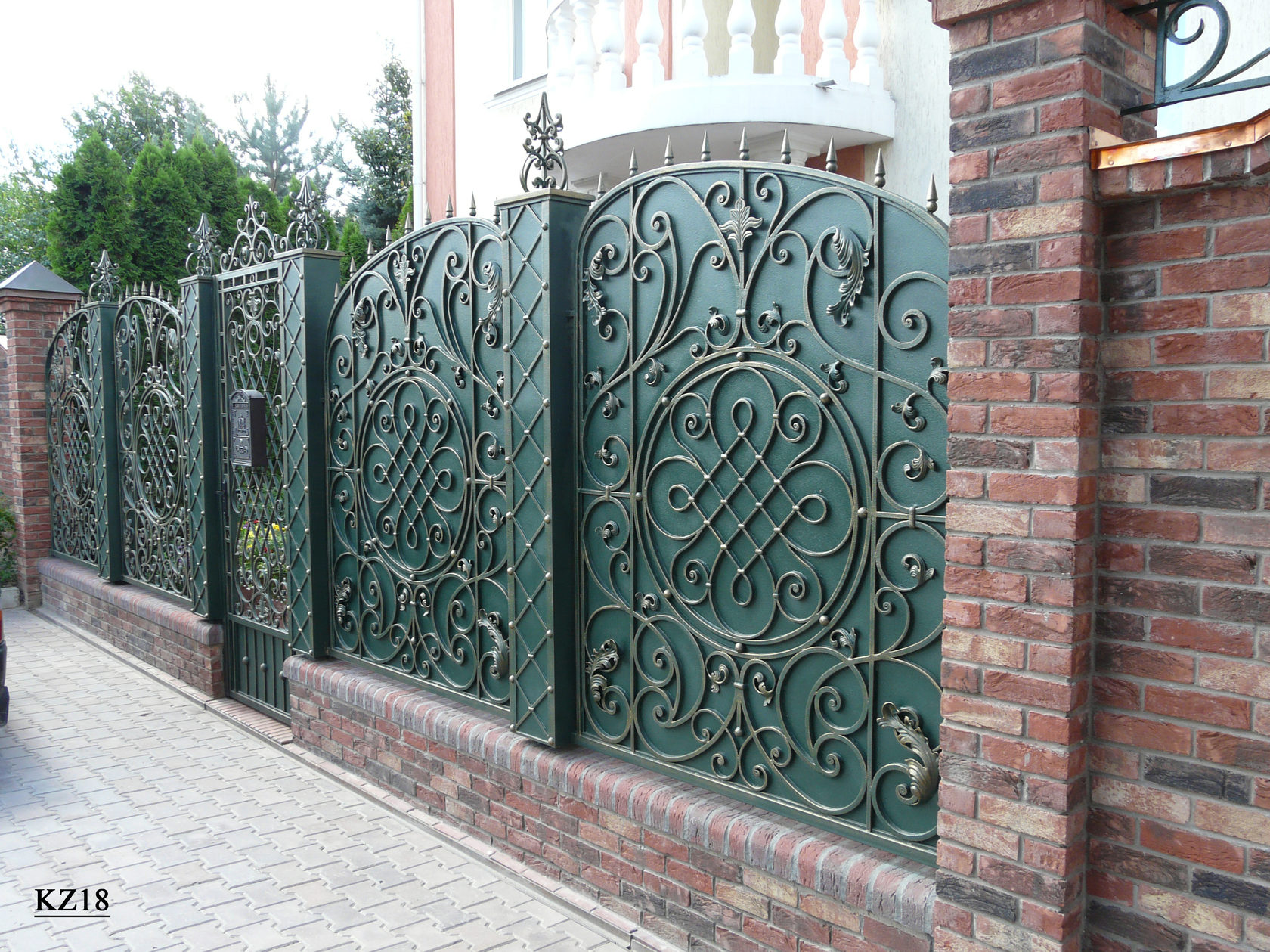 забор, кованый забор, ковка забора, изготовление забора, забор на заказ ...