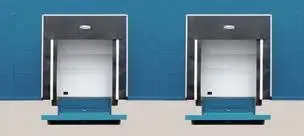 Секционные промышленные ворота