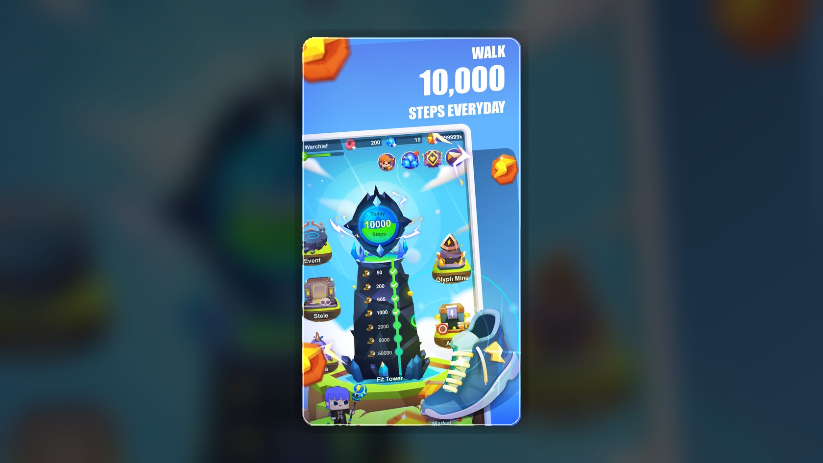 Game preview for Fitness RPG