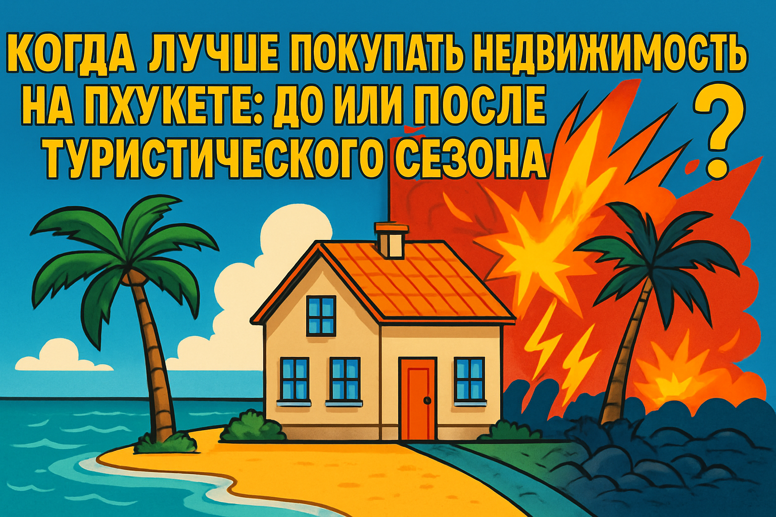 Покупка недвижимости на Пхукете — это не просто сделка, а стратегическое решение. На динамичном рынке острова, где всё завязано на сезонах, время покупки напрямую влияет на цену, выбор и возможности торга.  Но в каком месяце это “время Х”? До сезона, когд