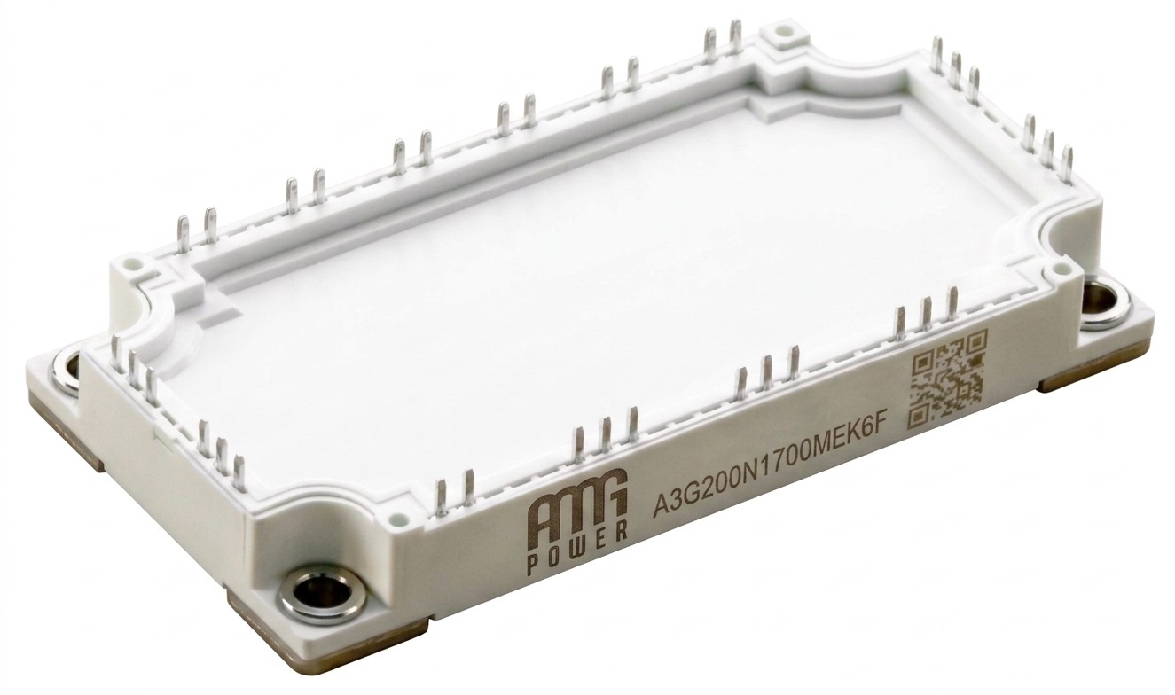 1700 В  200 А  13 мОм  паразитная индуктивность 20 нГн: трехфазный SiC MOSFET-модуль от AMG POWER