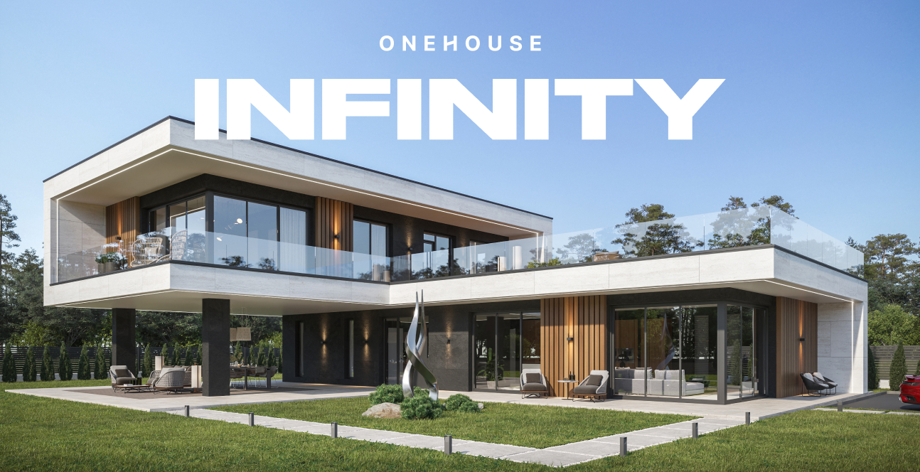 INFINITY — Современная технологичная вилла от архитектурно-строительной  компании ONEHOUSE