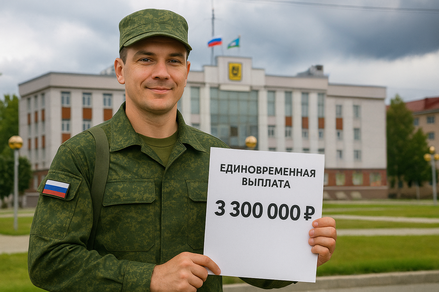 Выплаты военнослужащим по контракту в 2025