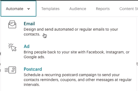 marketing automation mailchimp