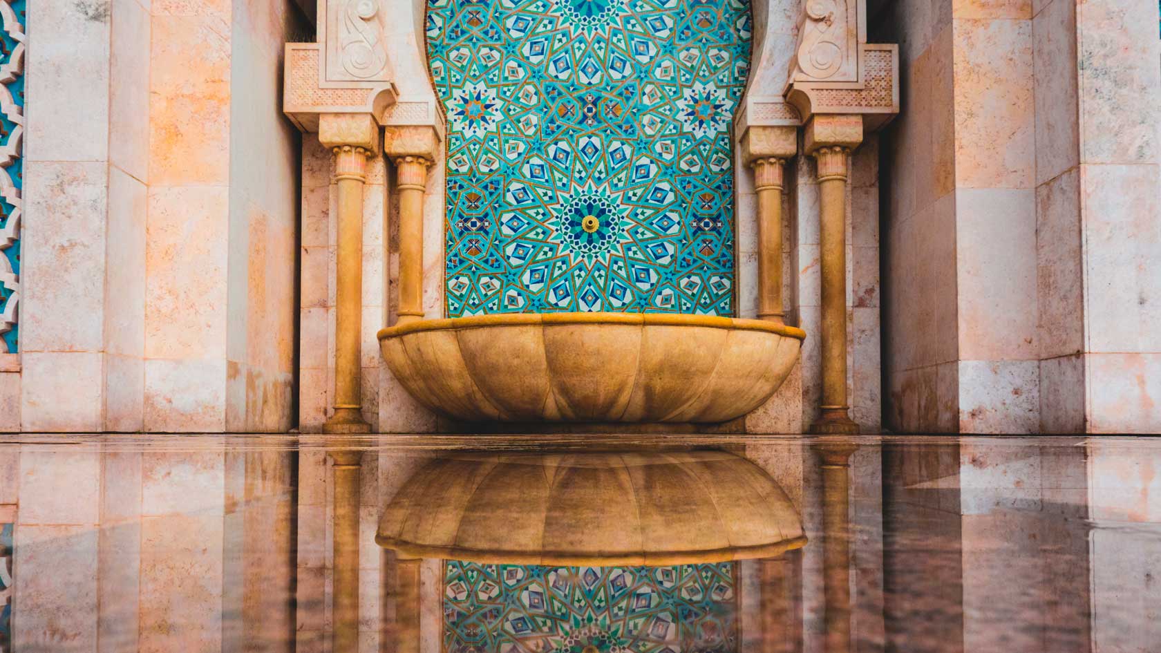 марокканский фонтан в марокко