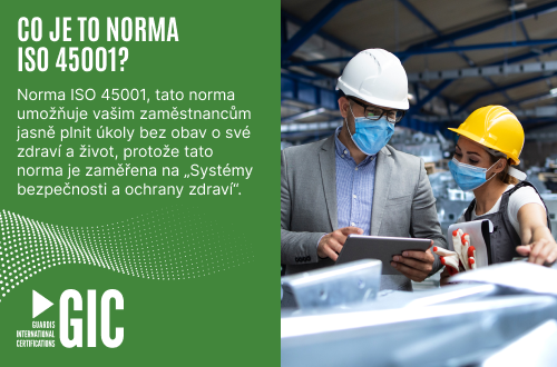 Co je to norma ISO 45001?