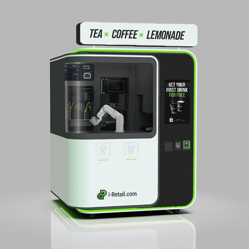 Новая робокофейня i-Coffee