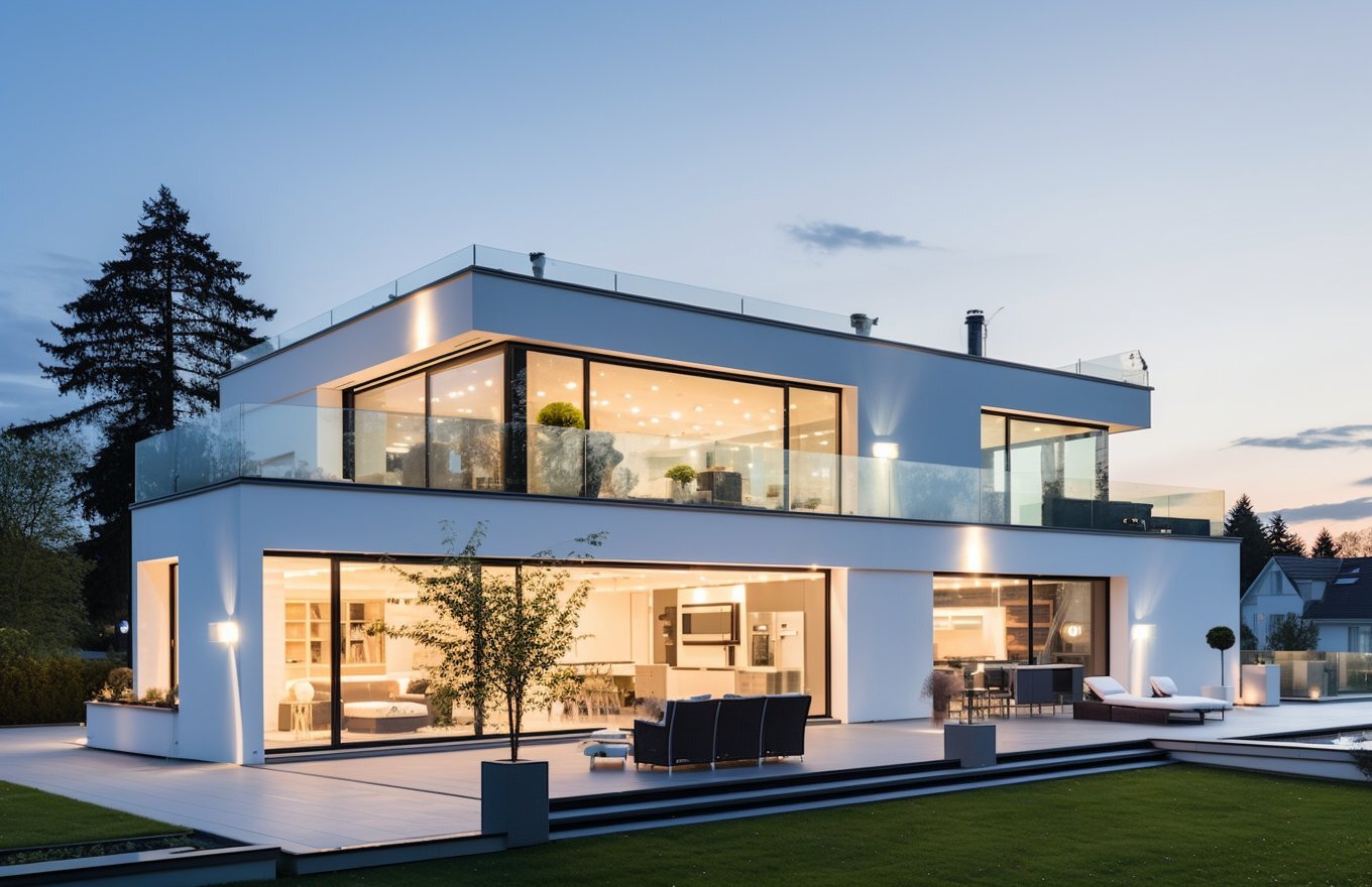 дом одноэтажный с 4 спальнями