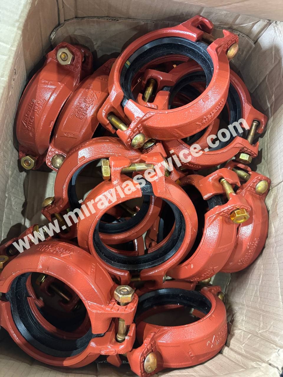 Муфты уплотнения VICTAULIC d 114.3, 168.3