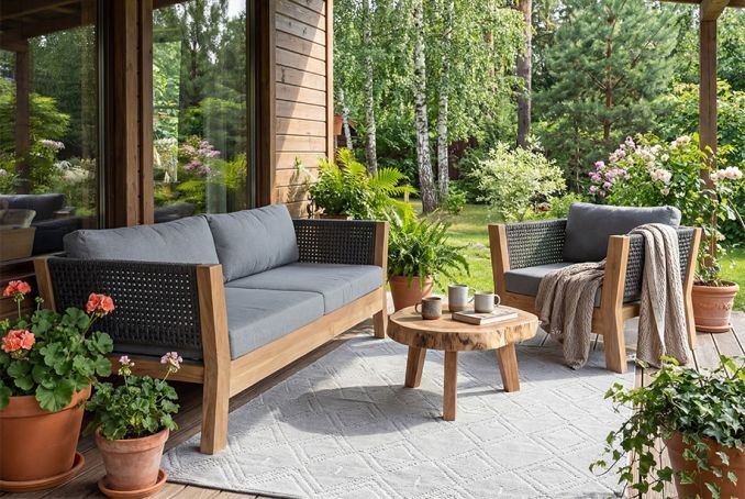 Мебель Teak House из массива тика