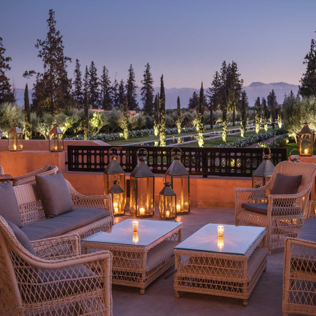 На фото: отель The Oberoi Marrakech в Марракеше, Марокко