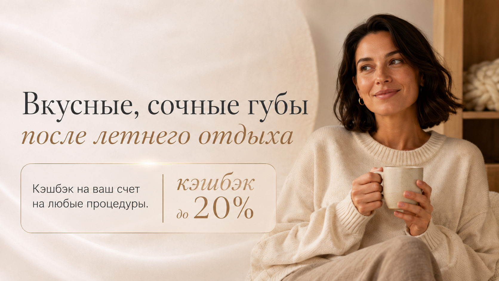 CashBack на инъекционные процедуры для губ в клинике Шер Ами