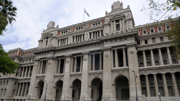 Карантин в Аргентине, здание верховного суда республики