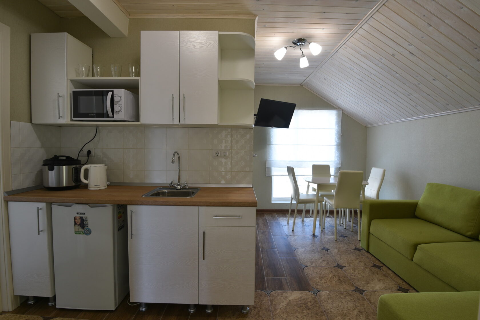 Номер с мини-кухней в гостевом доме