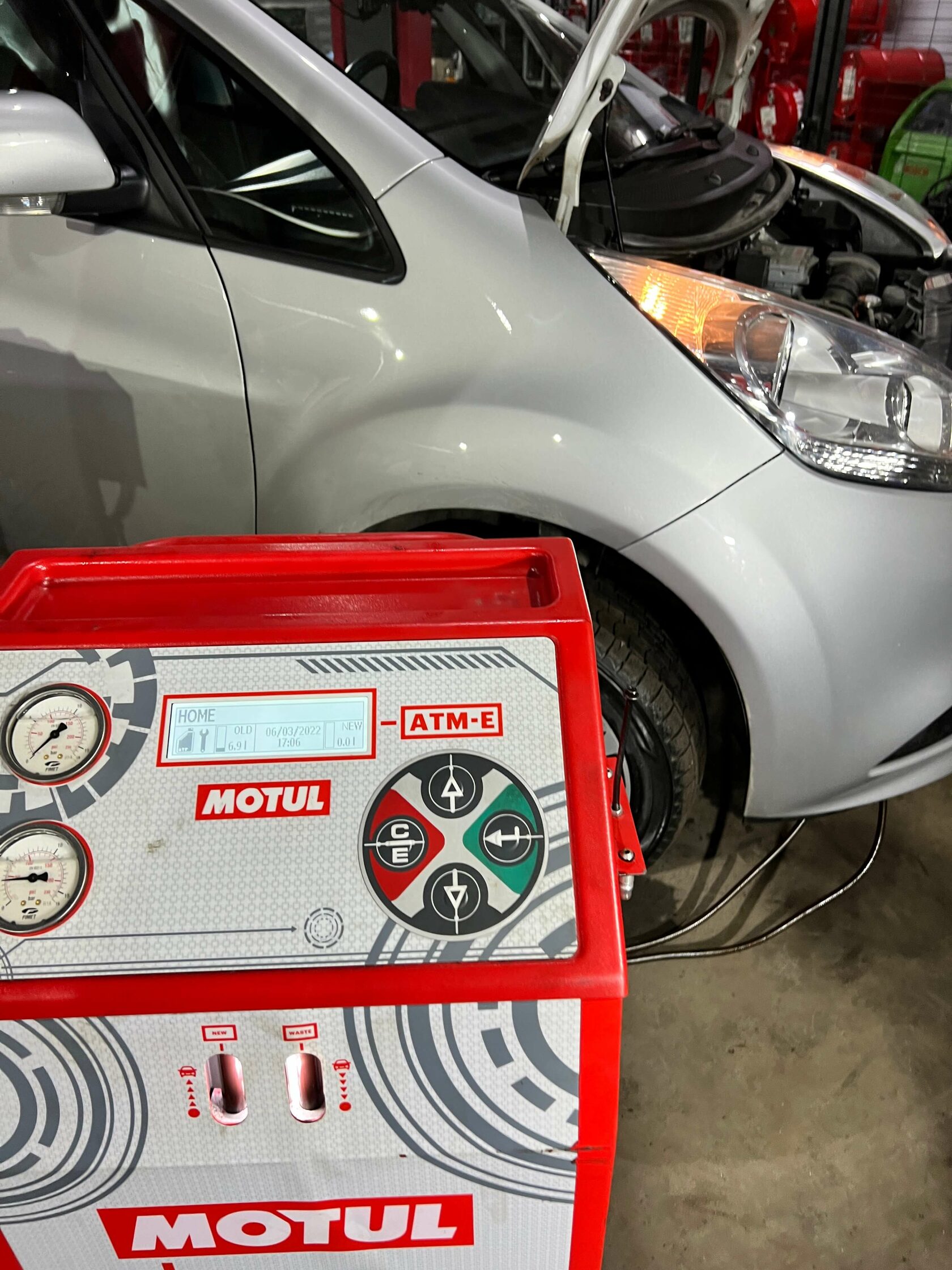 Состояние масла АКПП Kia Venga