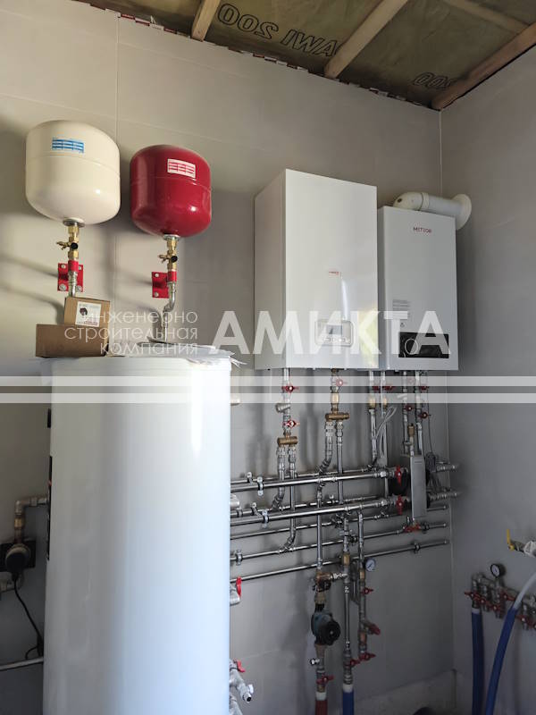 Сборка котельной с газовым котлом