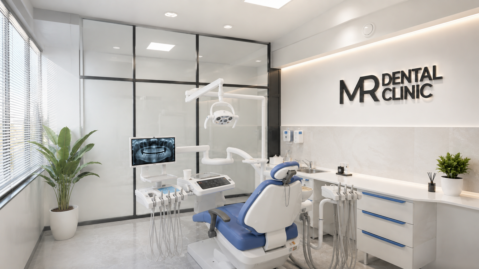 Интерьер стоматологической клиники MR Dental