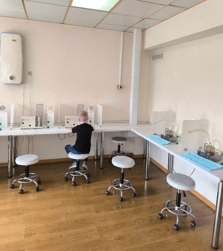 Санаторий имени И. М. Сеченова зал физиотерапии