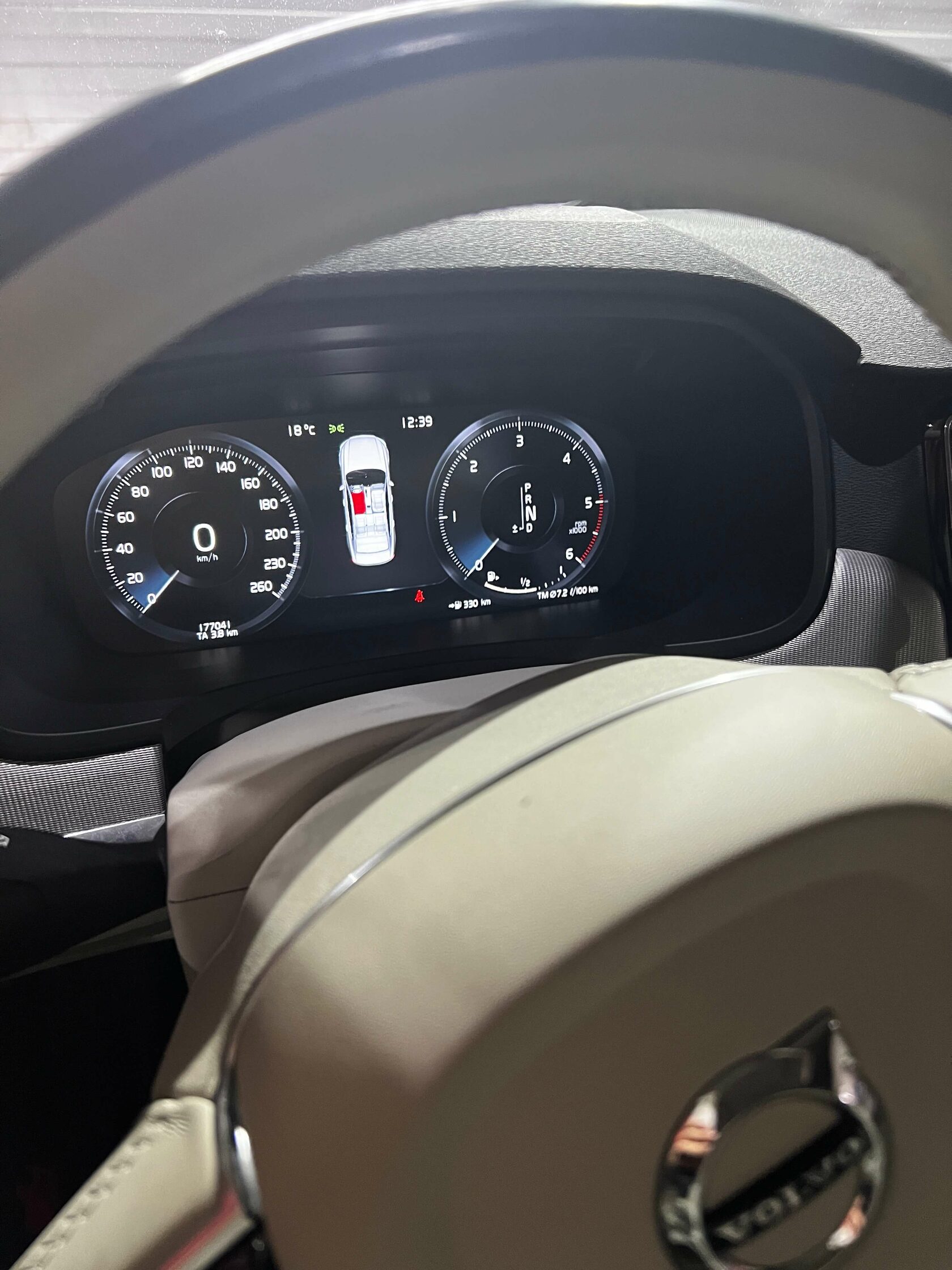 Одометр Volvo S90 пробег