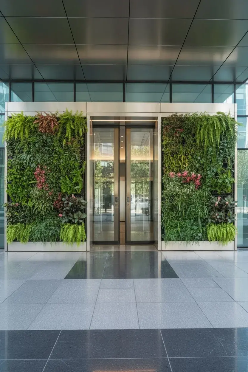 Весеннее оформление входной группы