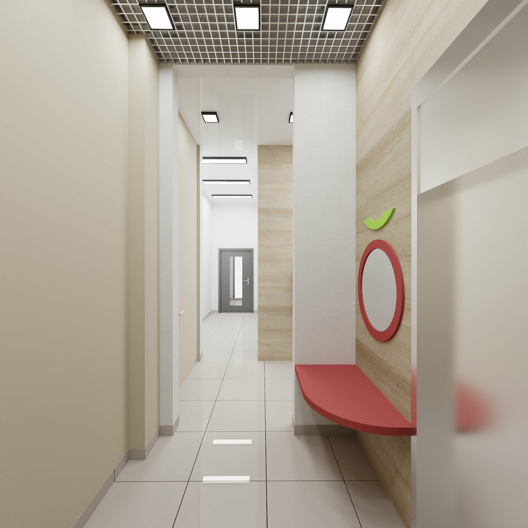 Разработка эскизного дизайн-проекта и визуализаций интерьера парадных ...