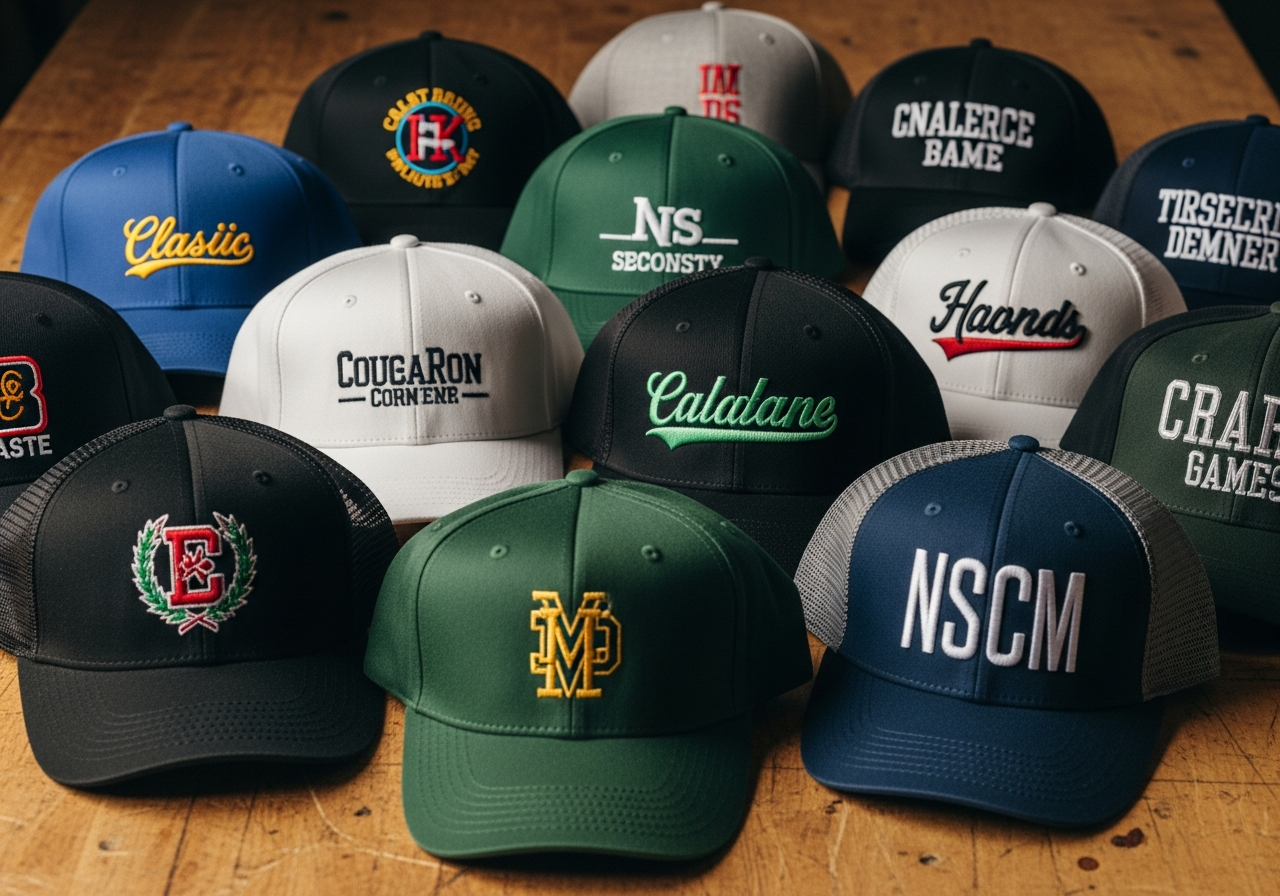 Вышивка на головных уборах