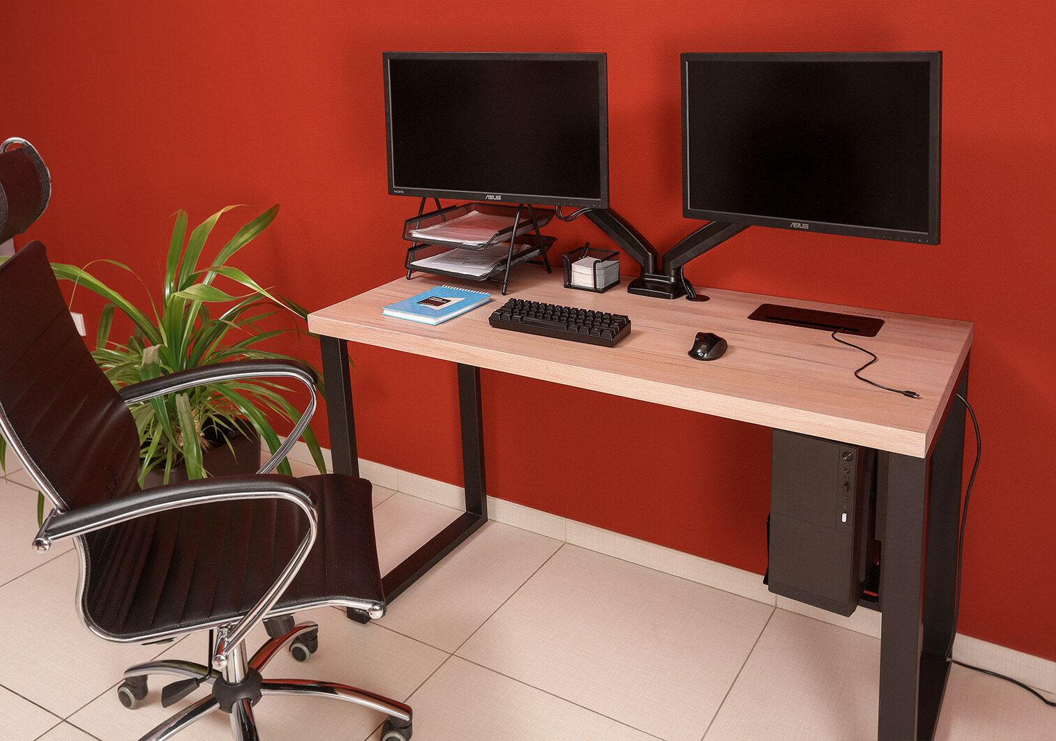 Стол Workstation HITECHWOOD из массива ясеня
