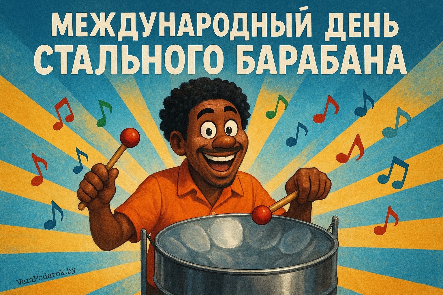 Международный день стального барабана – картинка