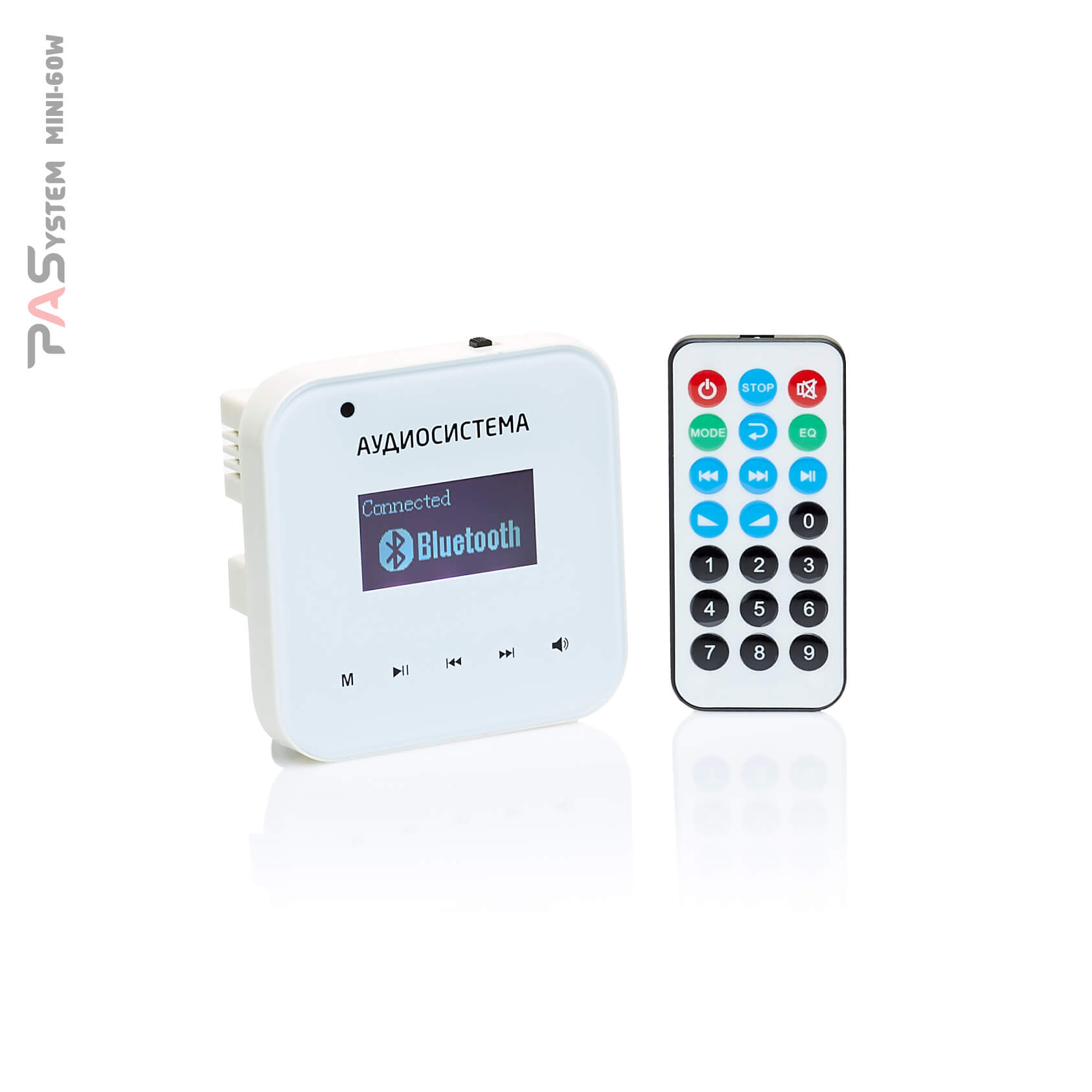 Купить аудиоконтроллер PASystem MINI-60 для фоновой музыки с USB/ FM и ...